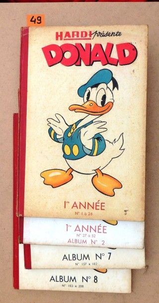 DONALD.
Collection complète des n°1 à 313....