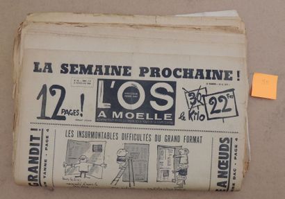 L'OS A MOELLE.
Journal humoristique «contre...
