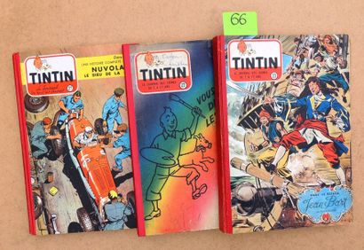 TINTIN (Edition française). Albums 21, 22,...
