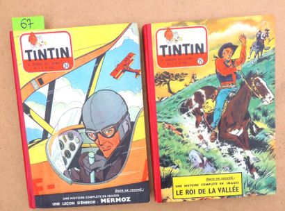 TINTIN (Edition française). Albums 24 et...