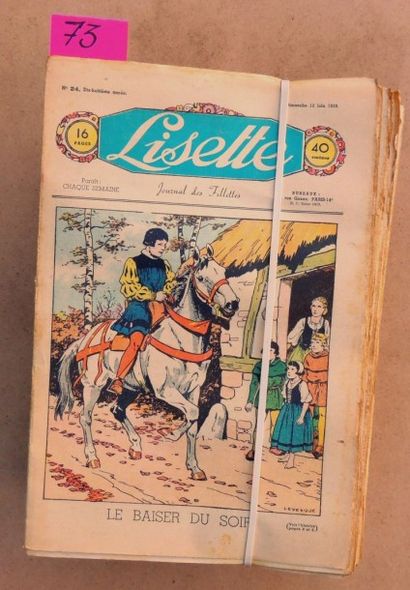 LISETTE. 1935-1942
Collection complète de...