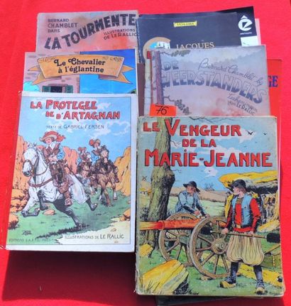 LE RALLIC
4 volumes Glénat – Bernard Chamblet...