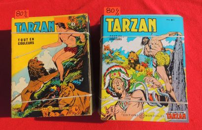TARZAN.
Editions Mondiales. 3 à 91 (1963-1976)....