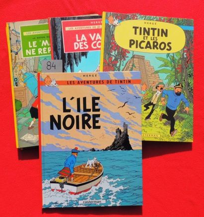 TINTIN.
«L'île noire» 1966 - «Et les Picaros»...
