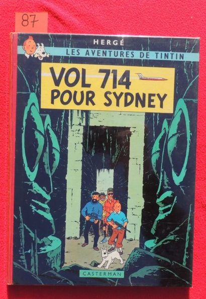 TINTIN. «Vol 714 pour Sydney».
Casterman...