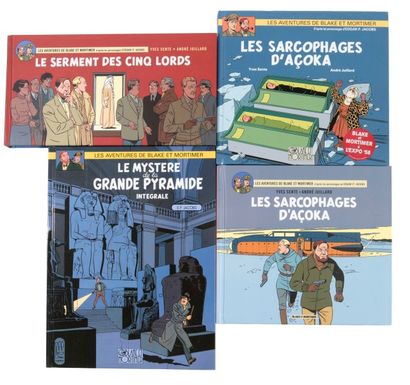 D'après JACOBS
Blake et Mortimer. Lot de...