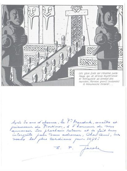 Carte de voeux 1974
Case du Rayon U, Marduk...