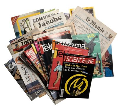 Ensemble d'une trentaine de magazines et...