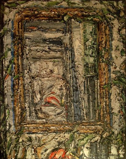 JOUHANNEAU Claude
L'atelier / Huile sur toile...