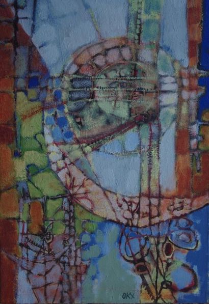 OKX Kees
Perpective illusoire / Huile sur...