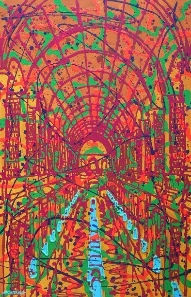 SCHWAN
Trinity college, Dublin / Acrylique...