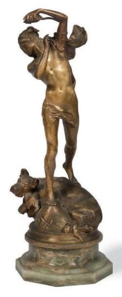 Henri PEINTE (1845-1912)
Orphée endormant...