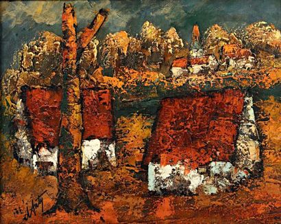D'ANTY Henry Maurice

Les toits rouges
Huile...