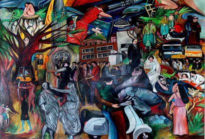 BUS Jean-François de

Paris brume
Acrylique...