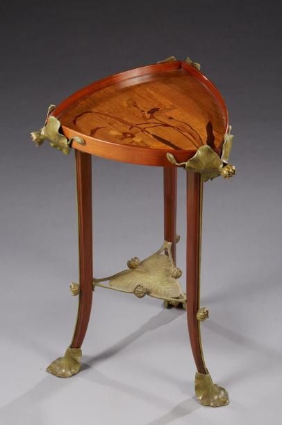 Louis MAJORELLE (1859-1926)

Rare guéridon...