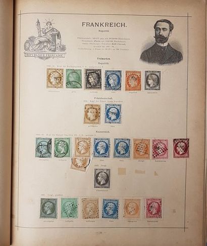 Lots de timbres