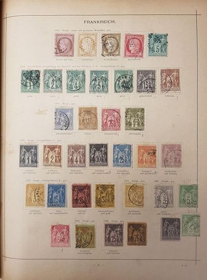 Lots de timbres