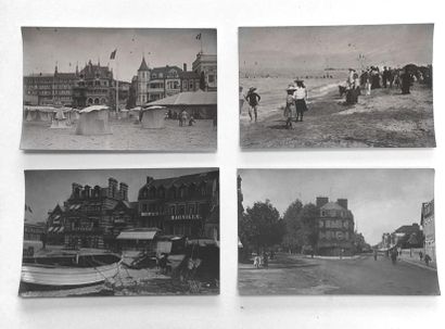 Ensemble de cartes postales et photograp...