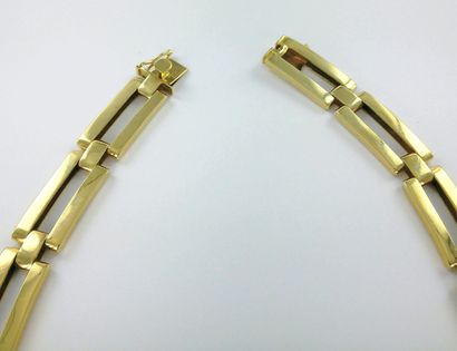 750-thousandths gold necklace with large...