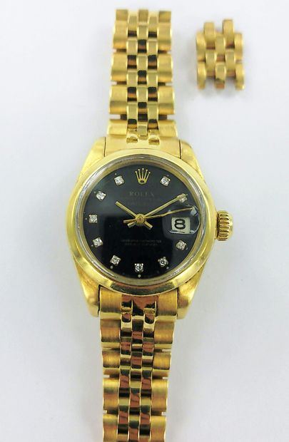 ROLEX, Lady Date, Datejust.
750-thousandths...
