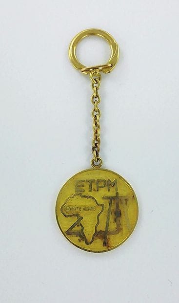 750-th promotional keychain for ETPM (Entreprise...
