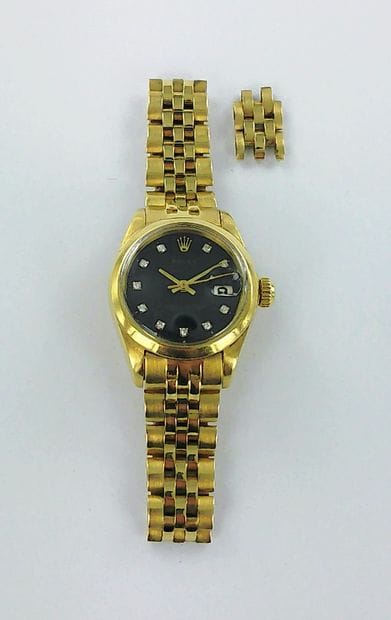 ROLEX, Lady Date, Datejust.
750-thousandths...