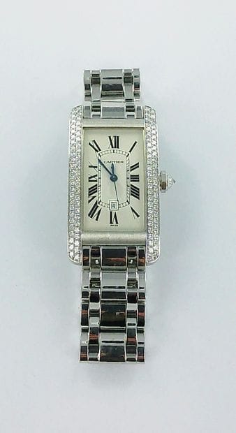 CARTIER Tank Américaine.
750-thousandths...