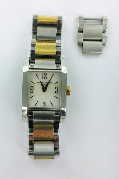 BAUME ET MERCIER.
Women's watch in steel...