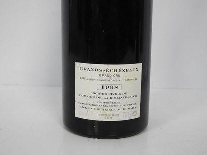 1 B GRANDS-ECHEZEAUX (Grand Cru) 1998 Domaine...