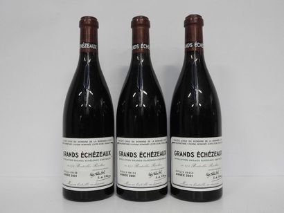 3 B GRANDS-ECHEZEAUX (Grand Cru) 2001 Domaine...