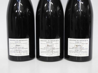 3 B GRANDS-ECHEZEAUX (Grand Cru) 2001 Domaine...