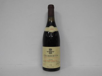 1 B CHAMBERTIN (Grand Cru) 1985 Louis Trapet...