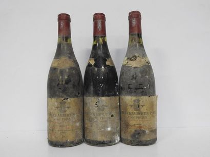 3 B GEVREY-CHAMBERTIN CLOS PRIEUR (1° Cru)...