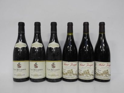 3 B CÔTE-RÔTIE LES BECASSES 2005 Chapoutier...