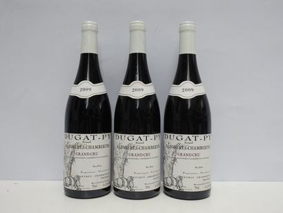 3 B MAZOYERES-CHAMBERTIN (Grand Cru) 2009...