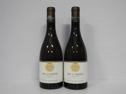 2 B ERMITAGE DE L'OREE Blanc 2005 Chapou...