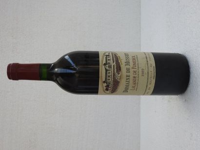 12 B DOMAINE DE MUSSET 1989 Lalande de Pomerol...