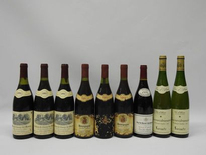 3 B CHOREY-LES-BEAUNE Rouge 1991 Domaine...