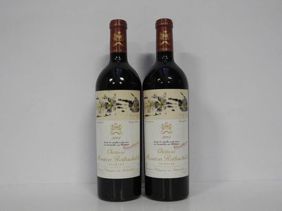 2 B CHÂTEAU MOUTON ROTHSCHILD 2005 GCC1 Pauillac...