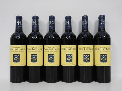 6 B CHÂTEAU SMITH HAUT LAFITTE Rouge 2008...