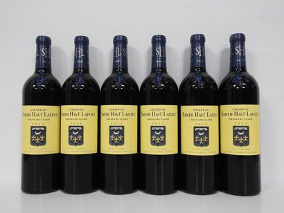 6 B CHÂTEAU SMITH HAUT LAFITTE Rouge 2012...