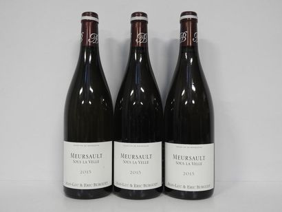 3 B MEURSAULT SOUS LA VELLE 2015 J.L & Eric...
