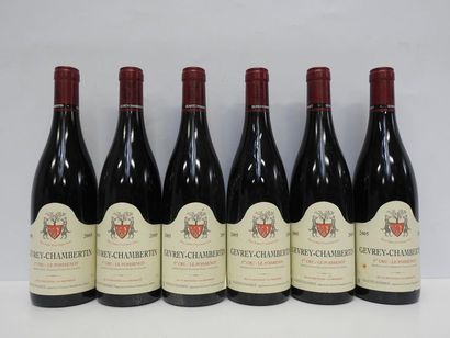 6 B GEVREY-CHAMBERTIN LE POISSENOT (1° Cru)...
