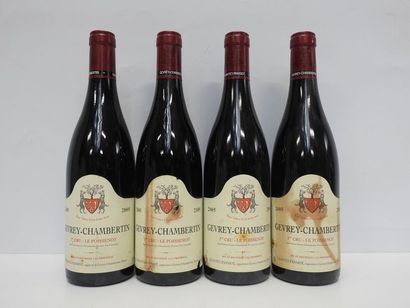 4 B GEVREY-CHAMBERTIN LE POISSENOT (1° Cru)...