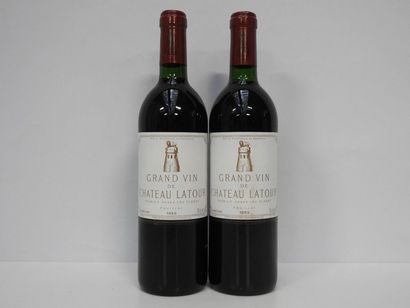 2 B CHÂTEAU LATOUR 1985 GCC1 Pauillac (1...