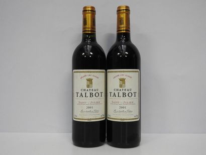 2 B CHÂTEAU TALBOT 2001 GCC4 Saint-Julien...