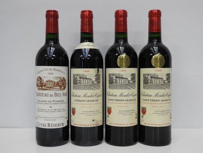 1 B CHÂTEAU DE BEL-AIR 1995 Lalande de Pomerol...