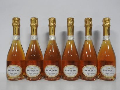 6 1/2 CHAMPAGNE CUVEE DES MOINES Rosé NM...