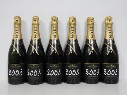 6 B CHAMPAGNE GRAND VINTAGE 2008 Moët et...