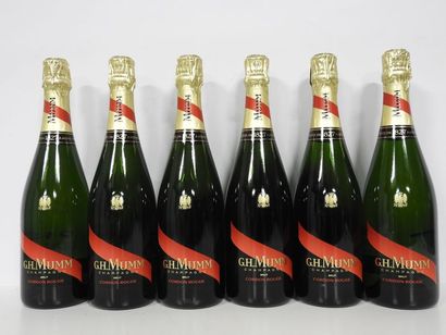 6 B CHAMPAGNE CORDON ROUGE NM Mumm